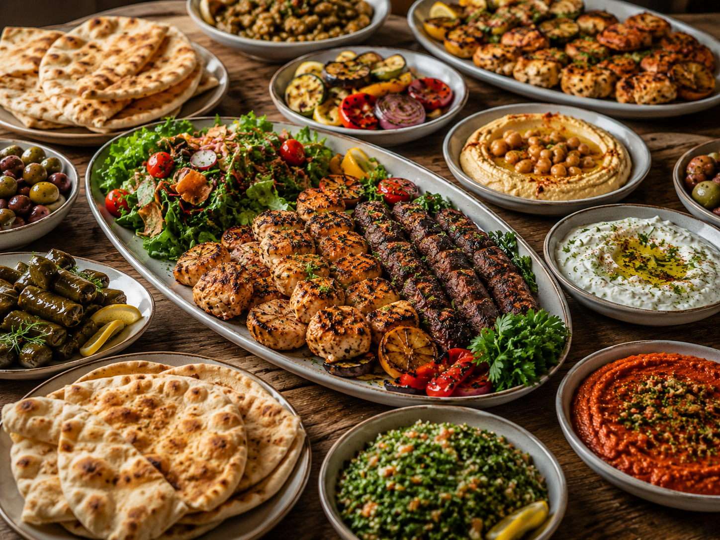Gruppemeny hos Meze Restaurant